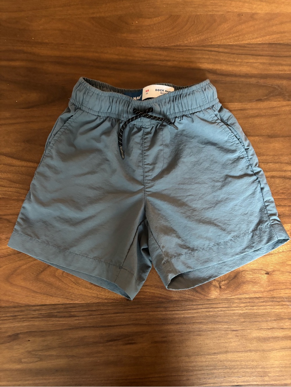 Old Navy Slate Blue Kids Swim/Play Shorts with Drawstring